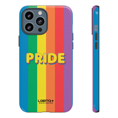 LGBTQWorldwide - ,,PRIDE" Doppelgehäuse Handyhülle Accessories, Glossy, iPhone Cases, Matte, Phone accessory, Phone Cases, Samsung Cases, Thermo, Valentine's Day Picks lgbtq Bekleidung Accessoires unisex Zubehör