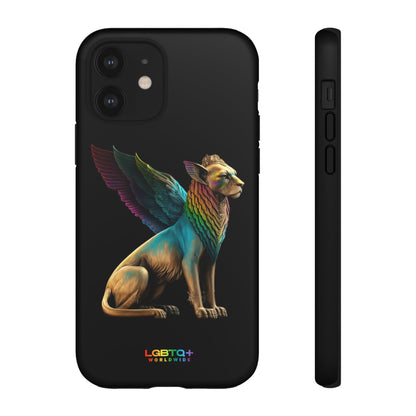 LGBTQWorldwide - ,,SPHINX" Doppelgehäuse Handyhülle Accessories, Glossy, iPhone Cases, Matte, Phone accessory, Phone Cases, Samsung Cases, tough, Valentine's Day Picks lgbtq Bekleidung Accessoires unisex Zubehör