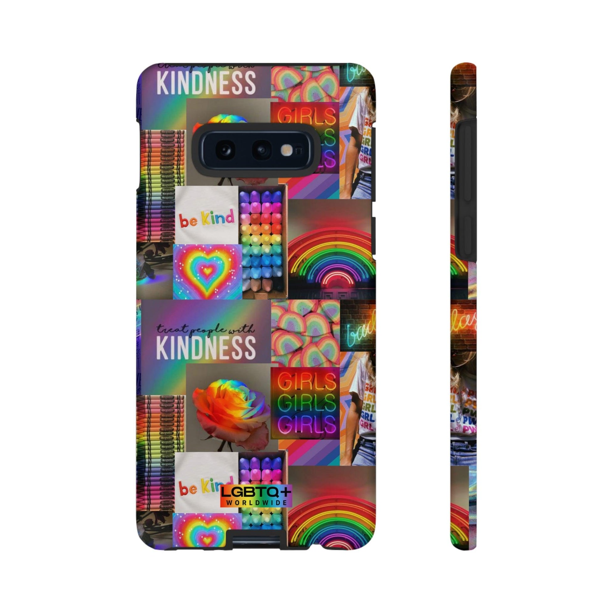 LGBTQWorldwide - ,,FREUNDLICH" Doppelgehäuse Handyhülle Accessories, Glossy, iPhone Cases, Matte, Phone accessory, Phone Cases, Samsung Cases, Thermo, Valentine's Day Picks lgbtq Bekleidung Accessoires unisex Zubehör