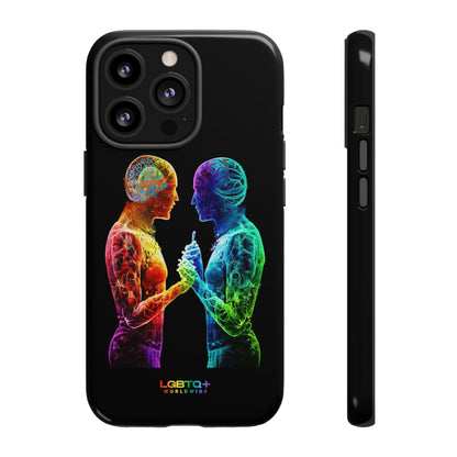 LGBTQWorldwide - ,,ZUSAMMEN" Doppelgehäuse Handyhülle Accessories, Glossy, iPhone Cases, Matte, Phone accessory, Phone Cases, Samsung Cases, tough, Valentine's Day Picks lgbtq Bekleidung Accessoires unisex Zubehör