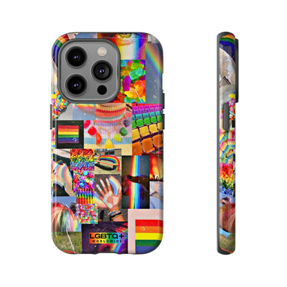 LGBTQWorldwide - ,,FARBEN" Doppelgehäuse Handyhülle Accessories, Glossy, iPhone Cases, Matte, Phone accessory, Phone Cases, Samsung Cases, Thermo, Valentine's Day Picks lgbtq Bekleidung Accessoires unisex Zubehör