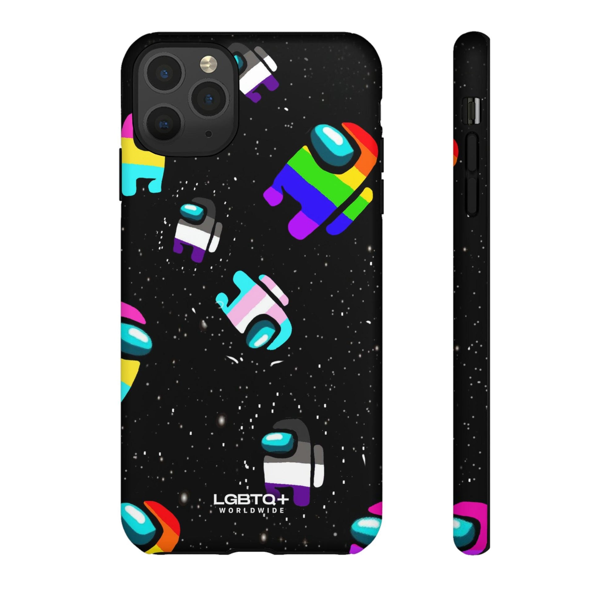 LGBTQWorldwide - ,,IMPOSTER" Doppelgehäuse Handyhülle Accessories, Glossy, iPhone Cases, Matte, Phone accessory, Phone Cases, Samsung Cases, Thermo, Valentine's Day Picks lgbtq Bekleidung Accessoires unisex Zubehör