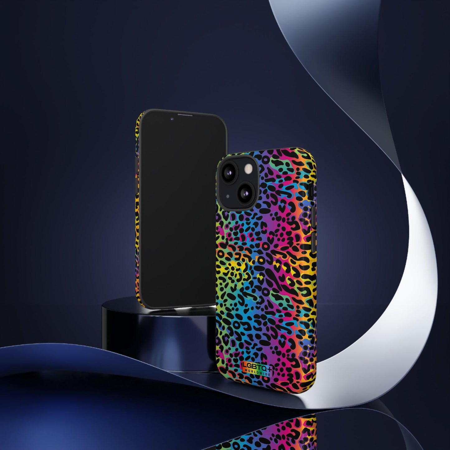 LGBTQWorldwide - ,,LEOPARD" Doppelgehäuse Handyhülle Accessories, Glossy, iPhone Cases, Matte, Phone accessory, Phone Cases, Samsung Cases, Thermo, Valentine's Day Picks lgbtq Bekleidung Accessoires unisex Zubehör