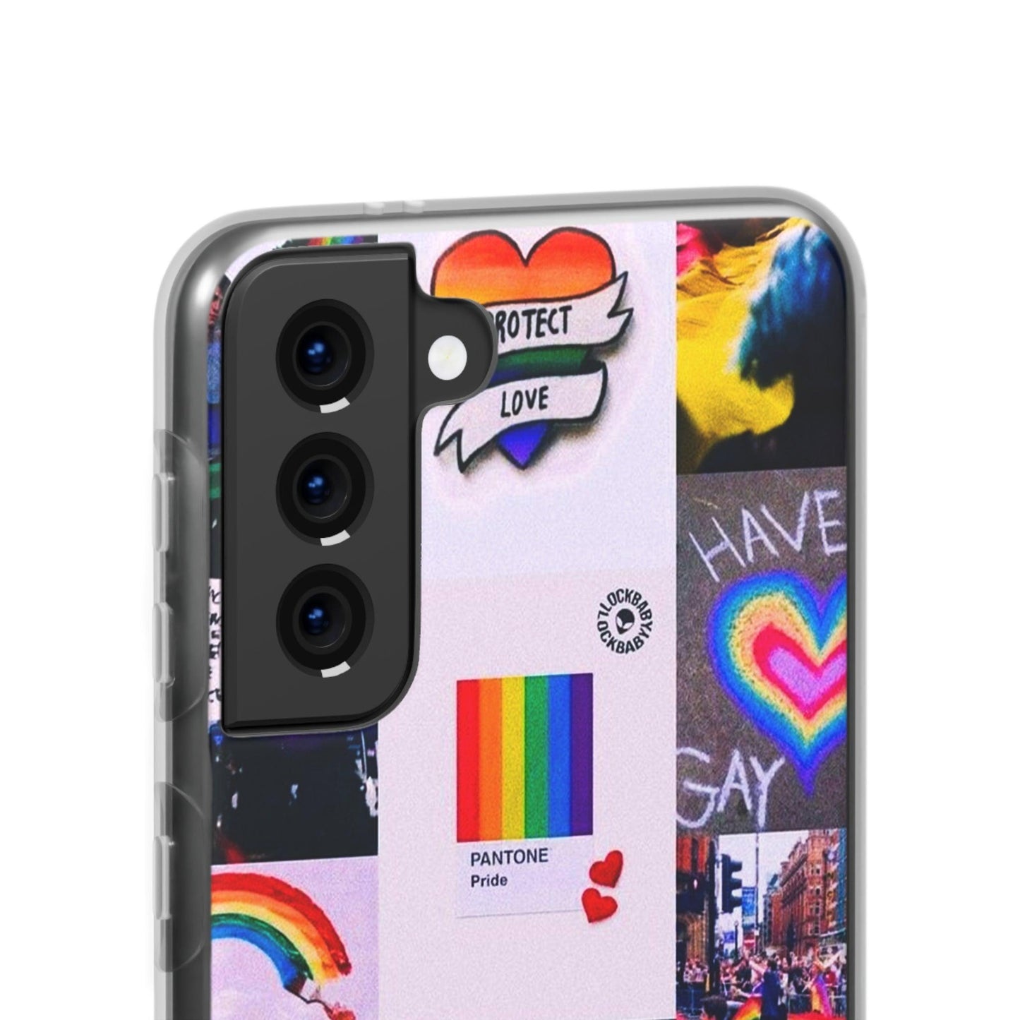 LGBTQWorldwide - ,,REGENBOGEN" Flexible Handyhülle Accessories, Case, iPhone, iPhone Cases, Phone accessory, Phone Cases, Samsung Cases, silikon, Valentine's Day promotion lgbtq Bekleidung Accessoires unisex Zubehör