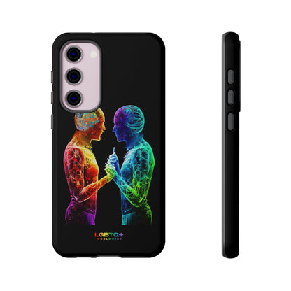 LGBTQWorldwide - ,,ZUSAMMEN" Doppelgehäuse Handyhülle Accessories, Glossy, iPhone Cases, Matte, Phone accessory, Phone Cases, Samsung Cases, tough, Valentine's Day Picks lgbtq Bekleidung Accessoires unisex Zubehör