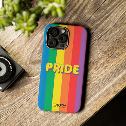 LGBTQWorldwide - ,,PRIDE" Doppelgehäuse Handyhülle Accessories, Glossy, iPhone Cases, Matte, Phone accessory, Phone Cases, Samsung Cases, Thermo, Valentine's Day Picks lgbtq Bekleidung Accessoires unisex Zubehör