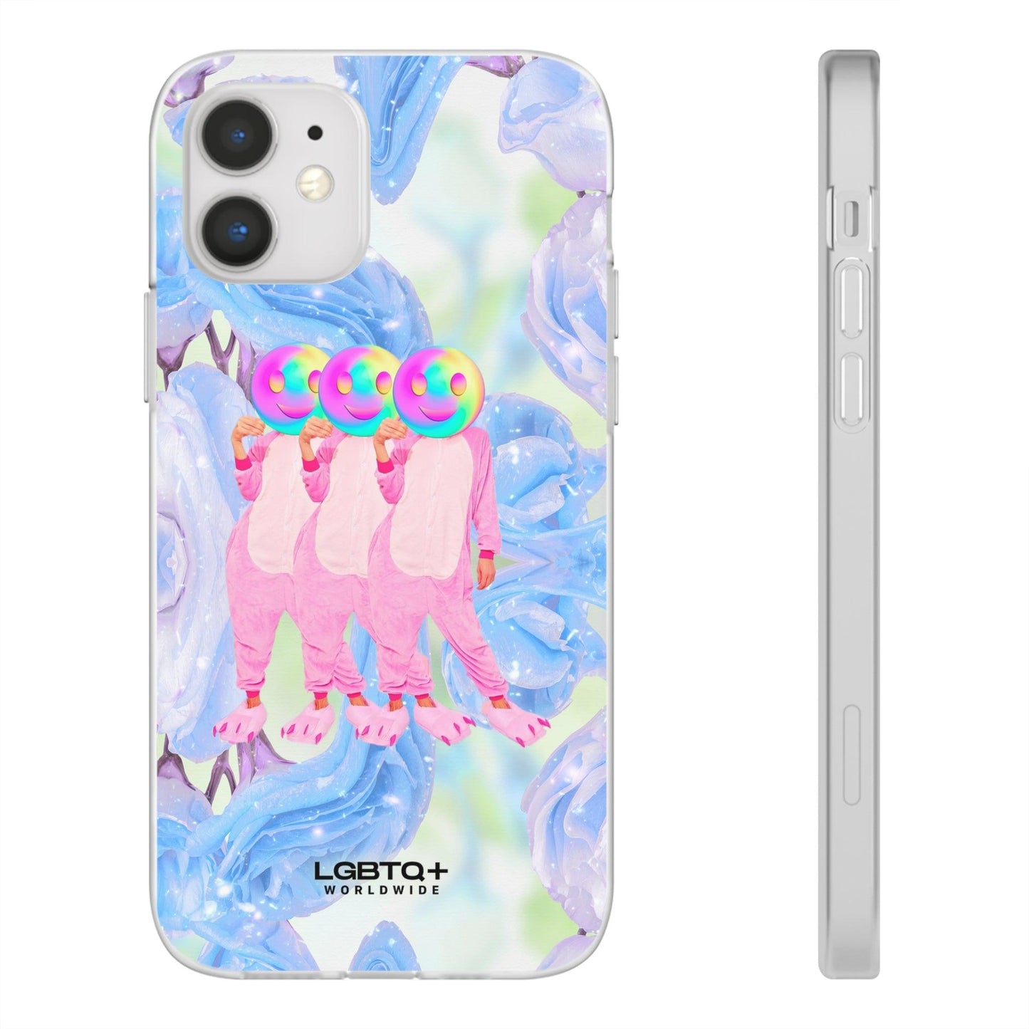 LGBTQWorldwide - ,,TEDDY BÄR" Flexible Handyhülle Accessories, Case, iPhone, iPhone Cases, Phone accessory, Phone Cases, Samsung Cases, silikon, Valentine's Day promotion lgbtq Bekleidung Accessoires unisex Zubehör