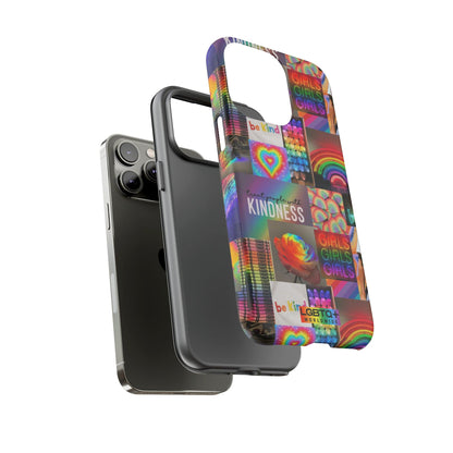 LGBTQWorldwide - ,,FREUNDLICH" Doppelgehäuse Handyhülle Accessories, Glossy, iPhone Cases, Matte, Phone accessory, Phone Cases, Samsung Cases, Thermo, Valentine's Day Picks lgbtq Bekleidung Accessoires unisex Zubehör