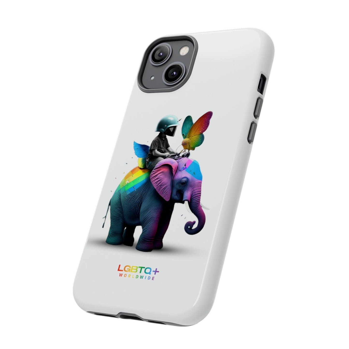 LGBTQWorldwide - ,,SCHMETTERLING" Doppelgehäuse Handyhülle Accessories, Glossy, iPhone Cases, Matte, Phone accessory, Phone Cases, Samsung Cases, tough, Valentine's Day Picks lgbtq Bekleidung Accessoires unisex Zubehör