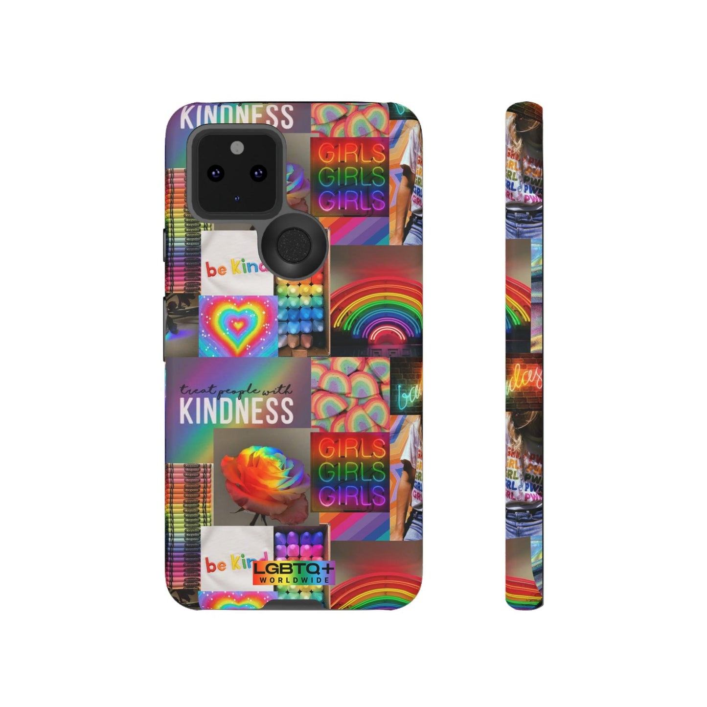 LGBTQWorldwide - ,,FREUNDLICH" Doppelgehäuse Handyhülle Accessories, Glossy, iPhone Cases, Matte, Phone accessory, Phone Cases, Samsung Cases, Thermo, Valentine's Day Picks lgbtq Bekleidung Accessoires unisex Zubehör