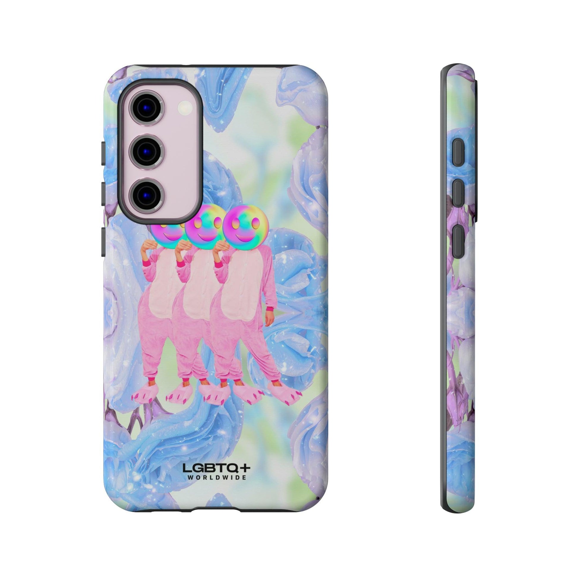 LGBTQWorldwide - ,,TEDDY BÄR" Doppelgehäuse Handyhülle Accessories, Glossy, iPhone Cases, Matte, Phone accessory, Phone Cases, Samsung Cases, Thermo, Valentine's Day Picks lgbtq Bekleidung Accessoires unisex Zubehör