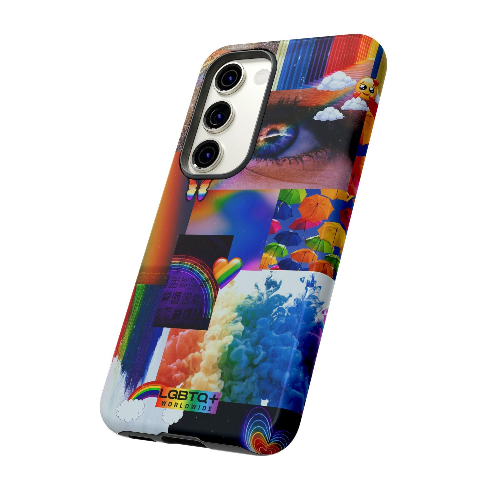 LGBTQWorldwide - ,,VISION" Doppelgehäuse Handyhülle Accessories, Glossy, iPhone Cases, Matte, Phone accessory, Phone Cases, Samsung Cases, Thermo, Valentine's Day Picks lgbtq Bekleidung Accessoires unisex Zubehör