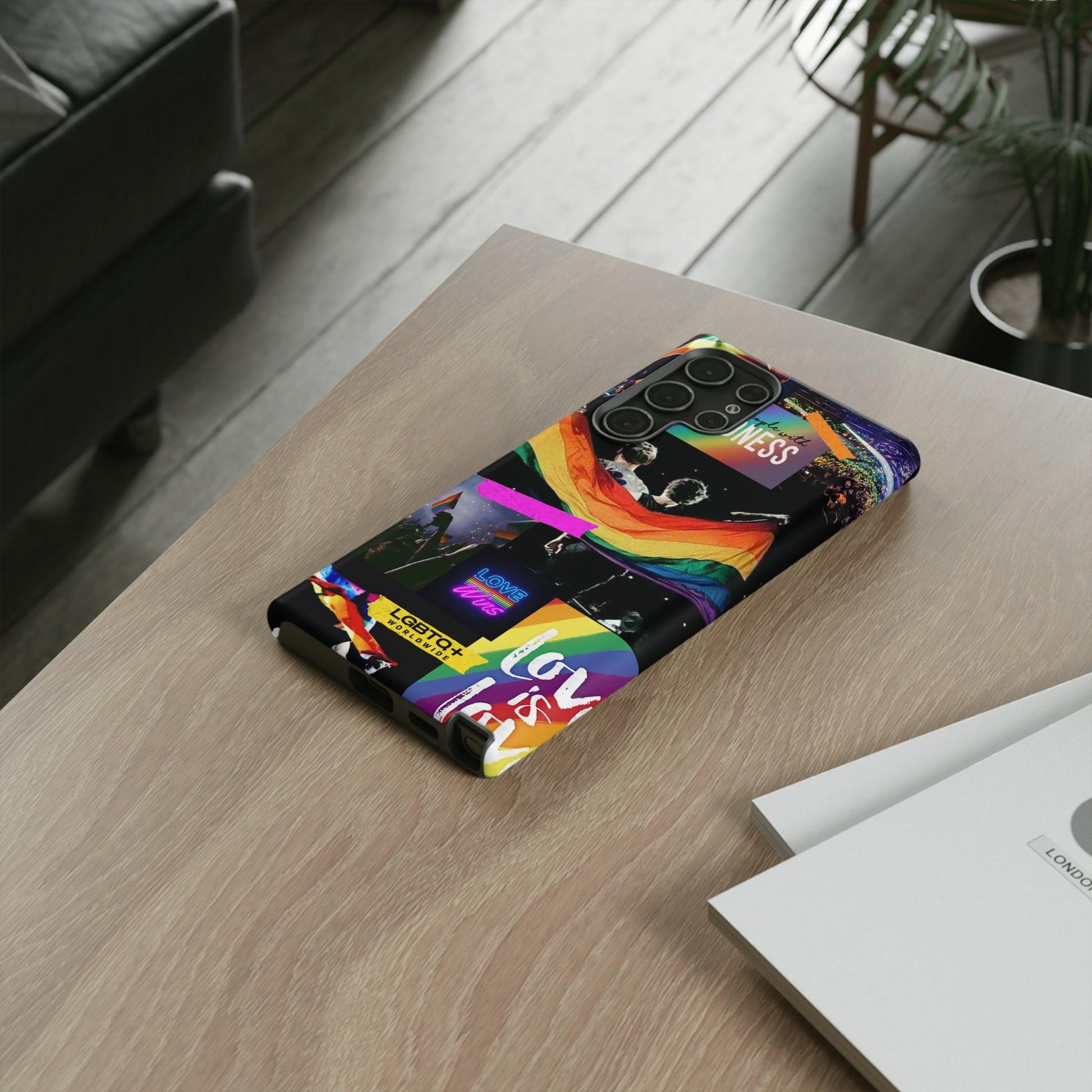 LGBTQWorldwide - ,,COMMUNITY" Doppelgehäuse Handyhülle Accessories, Glossy, iPhone Cases, Matte, Phone accessory, Phone Cases, Samsung Cases, Thermo, Valentine's Day Picks lgbtq Bekleidung Accessoires unisex Zubehör