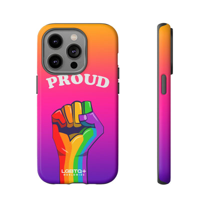 LGBTQWorldwide - ,,GLÜCKLICH" Doppelgehäuse Handyhülle Accessories, Glossy, iPhone Cases, Matte, Phone accessory, Phone Cases, Samsung Cases, Thermo, Valentine's Day Picks lgbtq Bekleidung Accessoires unisex Zubehör