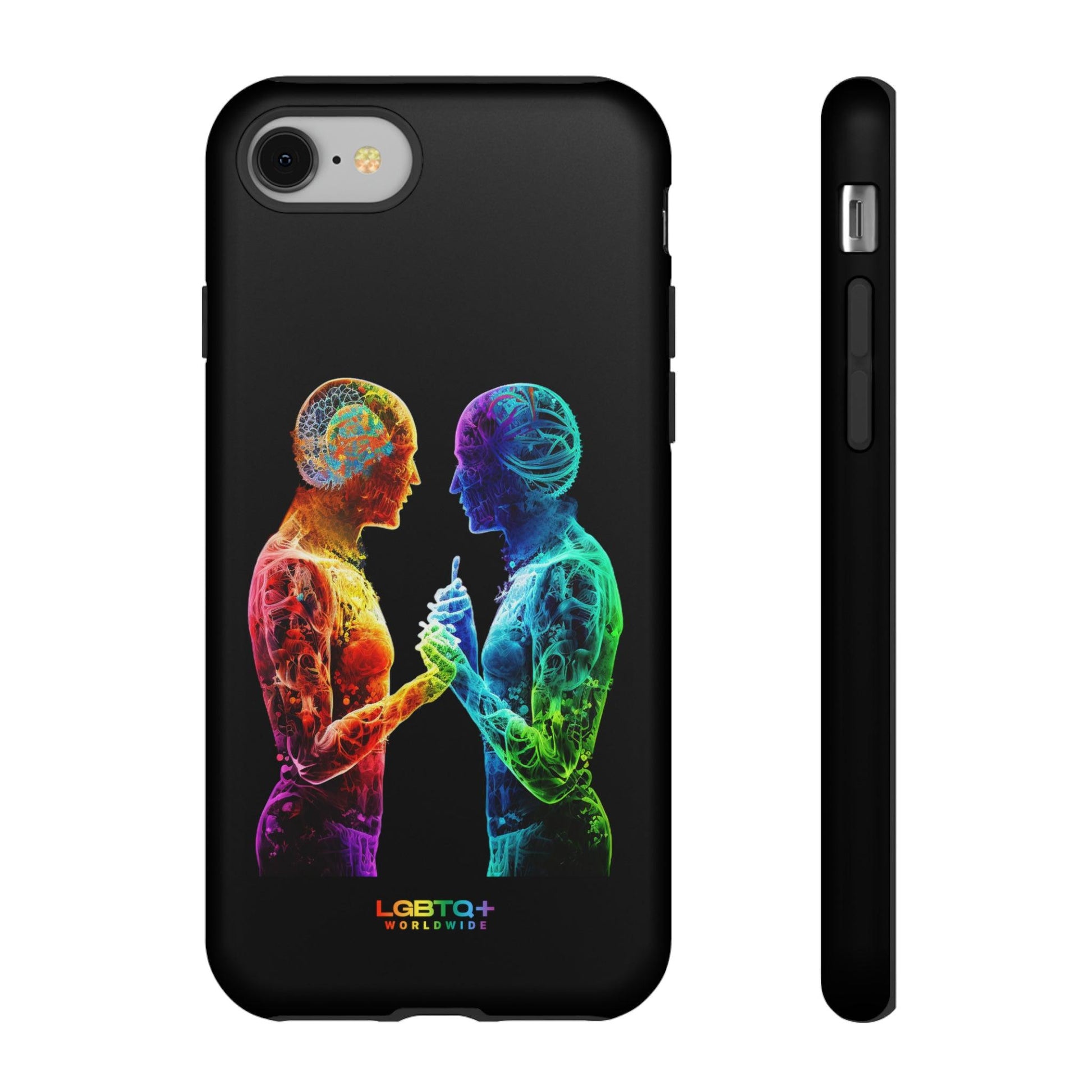 LGBTQWorldwide - ,,ZUSAMMEN" Doppelgehäuse Handyhülle Accessories, Glossy, iPhone Cases, Matte, Phone accessory, Phone Cases, Samsung Cases, tough, Valentine's Day Picks lgbtq Bekleidung Accessoires unisex Zubehör