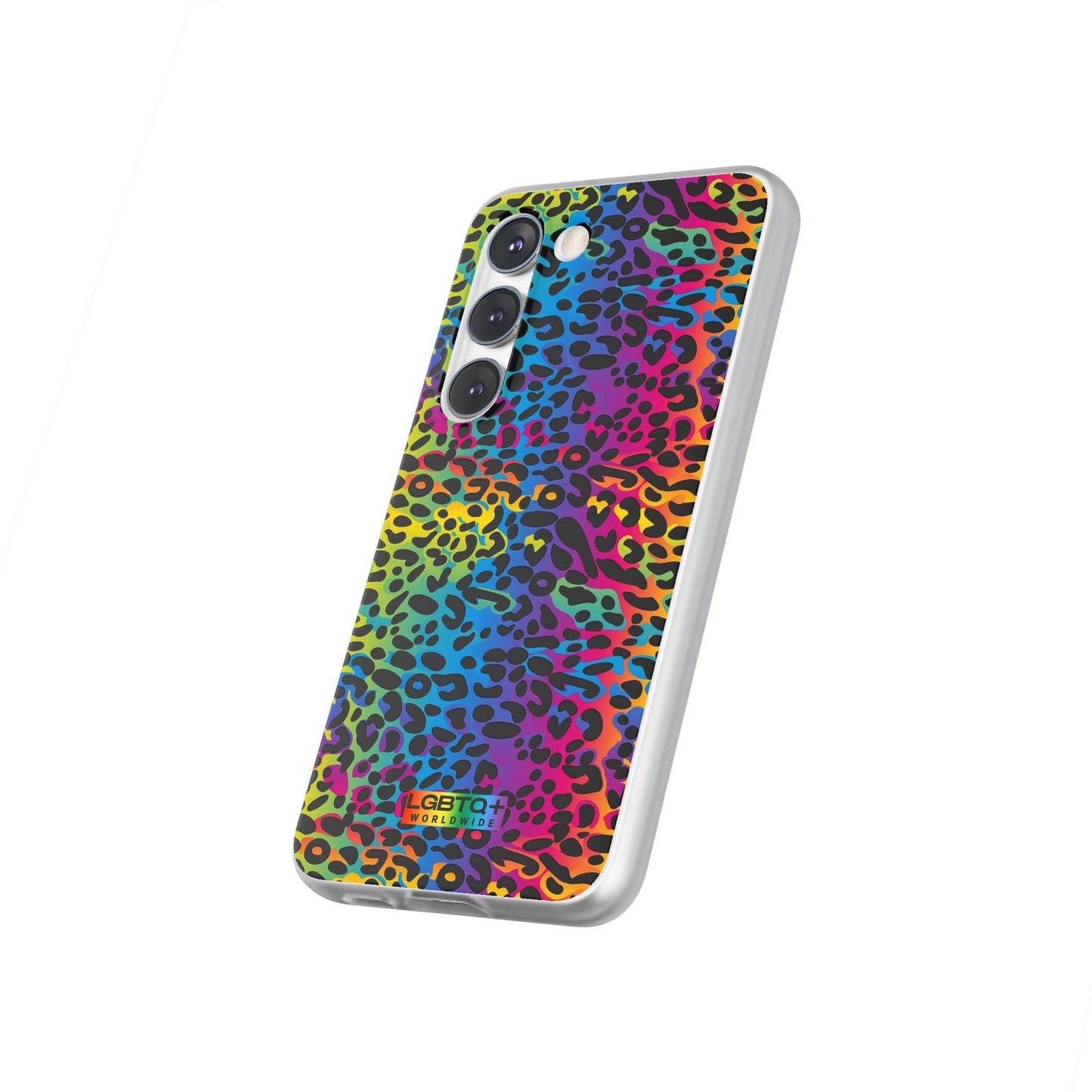 LGBTQWorldwide - ,,LEOPARD" Flexible Handyhülle Accessories, Case, iPhone, iPhone Cases, Phone accessory, Phone Cases, Samsung Cases, silikon, Valentine's Day promotion lgbtq Bekleidung Accessoires unisex Zubehör