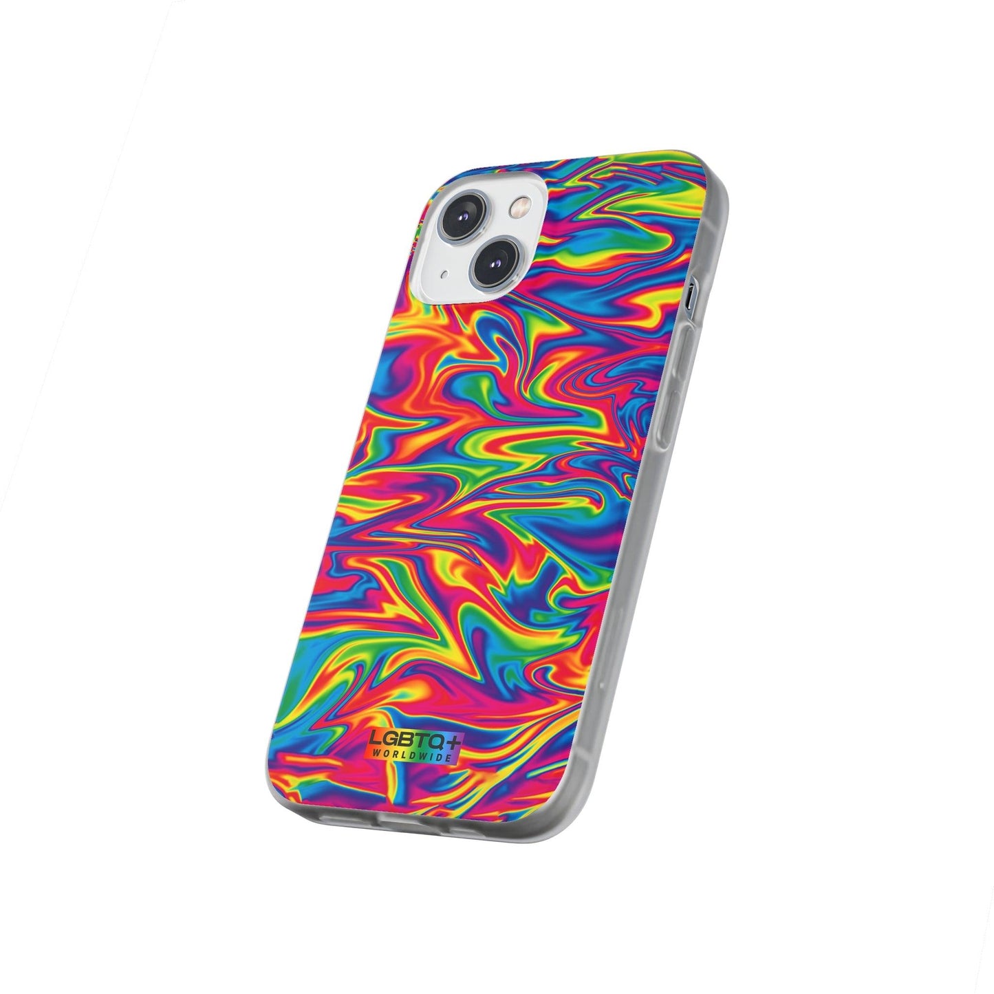 LGBTQWorldwide - ,,ABSTRACT" Flexible Handyhülle Accessories, Case, iPhone, iPhone Cases, Phone accessory, Phone Cases, Samsung Cases, silikon, Valentine's Day promotion lgbtq Bekleidung Accessoires unisex Zubehör