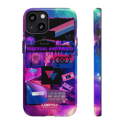 LGBTQWorldwide - ,,BISEXUAL" Doppelgehäuse Handyhülle Accessories, Glossy, iPhone Cases, Matte, Phone accessory, Phone Cases, Samsung Cases, Thermo, Valentine's Day Picks lgbtq Bekleidung Accessoires unisex Zubehör