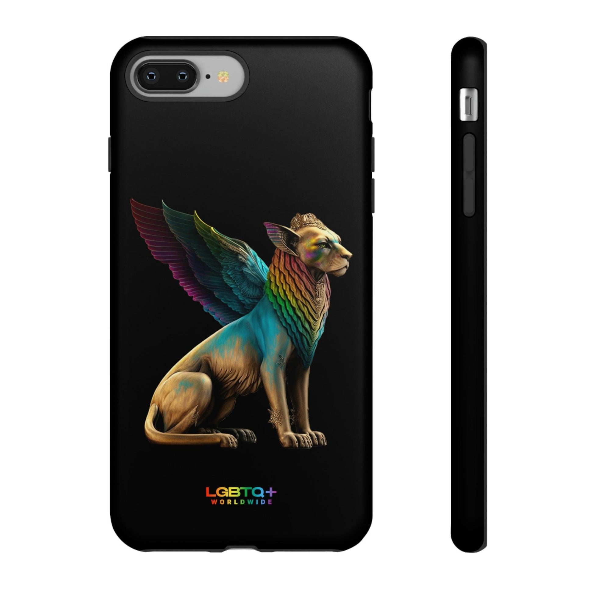 LGBTQWorldwide - ,,SPHINX" Doppelgehäuse Handyhülle Accessories, Glossy, iPhone Cases, Matte, Phone accessory, Phone Cases, Samsung Cases, tough, Valentine's Day Picks lgbtq Bekleidung Accessoires unisex Zubehör