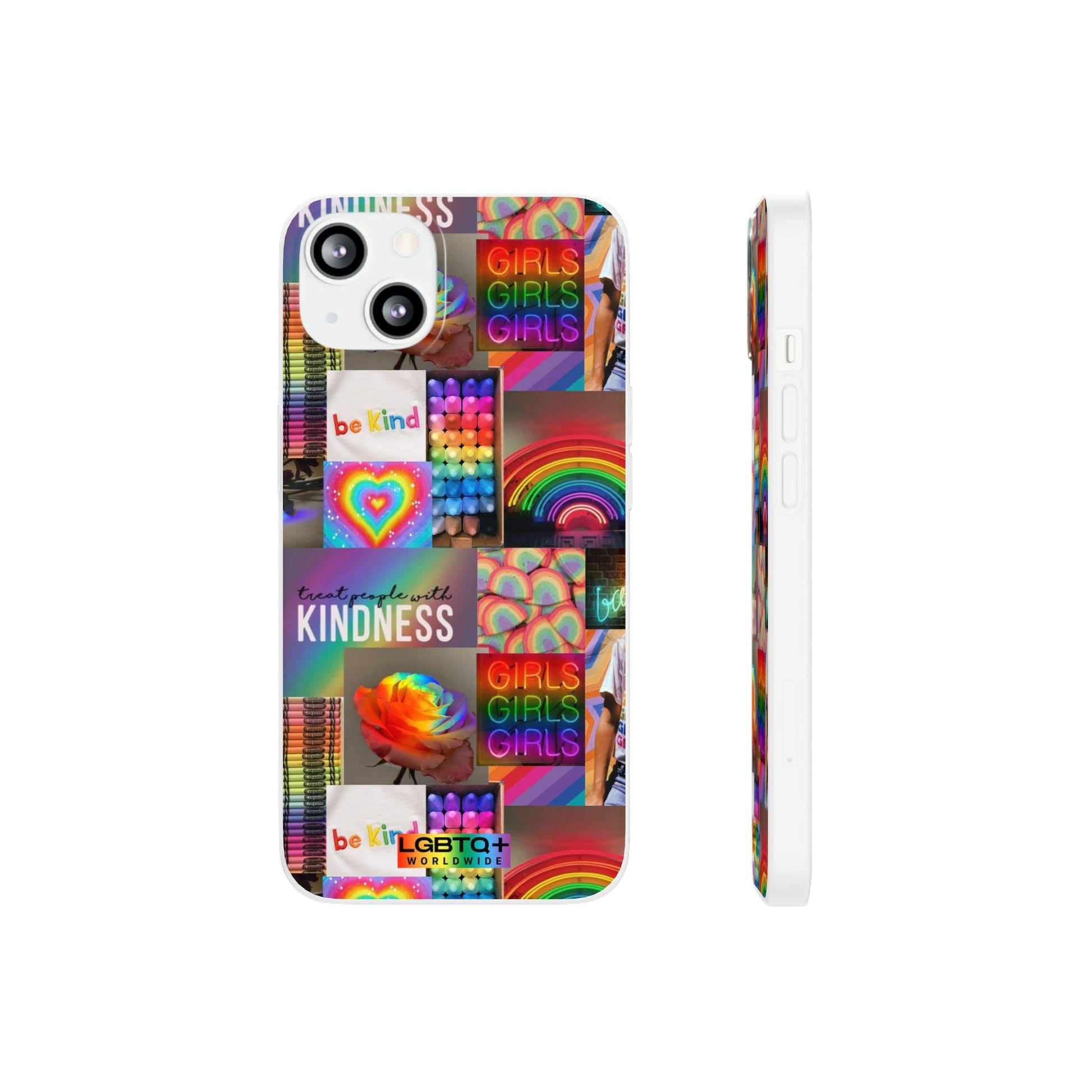 LGBTQWorldwide - ,,FREUNDLICHKEIT" Flexible Handyhülle Accessories, Case, iPhone, iPhone Cases, Phone accessory, Phone Cases, Samsung Cases, silikon, Valentine's Day promotion lgbtq Bekleidung Accessoires unisex Zubehör