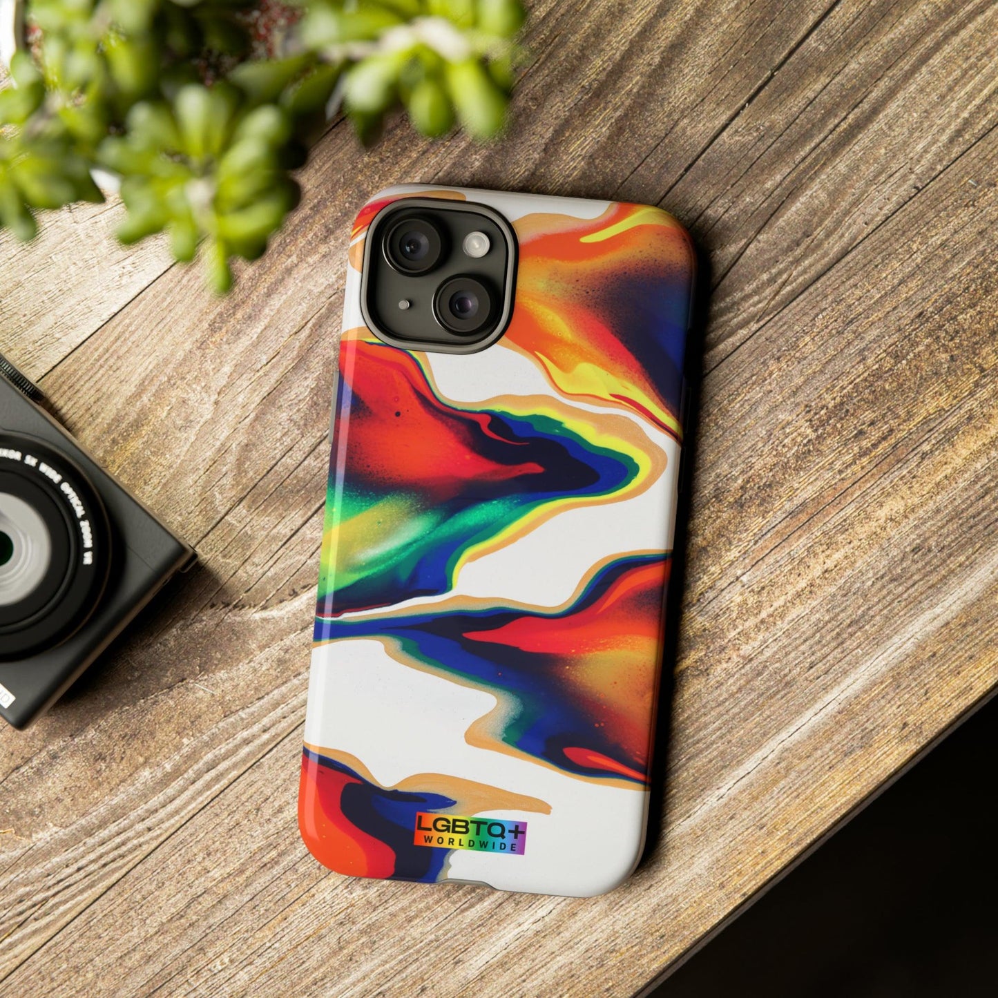 LGBTQWorldwide - ,,EINZIGARTIG" Doppelgehäuse Handyhülle Accessories, Glossy, iPhone Cases, Matte, Phone accessory, Phone Cases, Samsung Cases, Thermo, Valentine's Day Picks lgbtq Bekleidung Accessoires unisex Zubehör