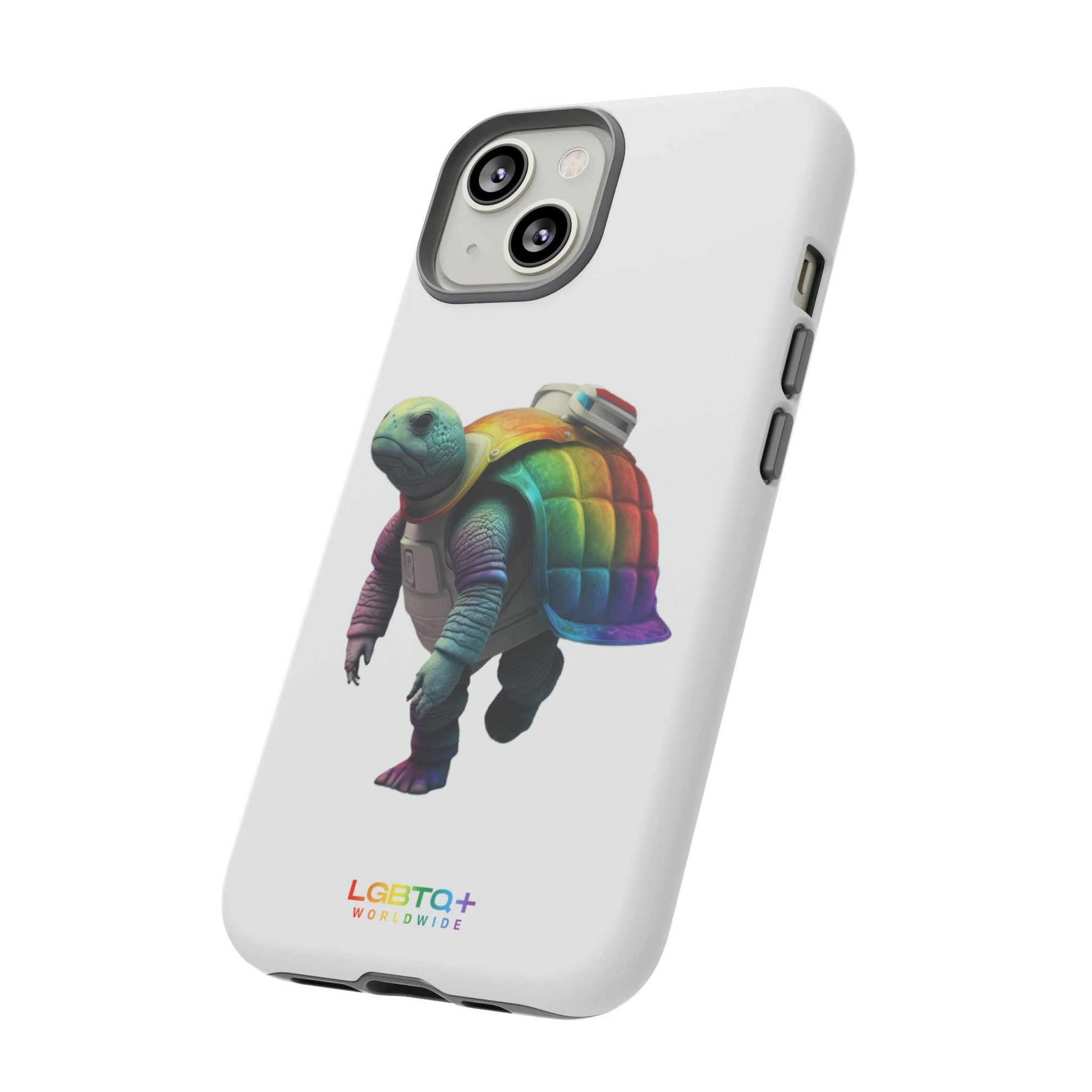 LGBTQWorldwide - ,,SCHILDKRÖTE" Doppelgehäuse Handyhülle Accessories, Glossy, iPhone Cases, Matte, Phone accessory, Phone Cases, Samsung Cases, tough, Valentine's Day Picks lgbtq Bekleidung Accessoires unisex Zubehör