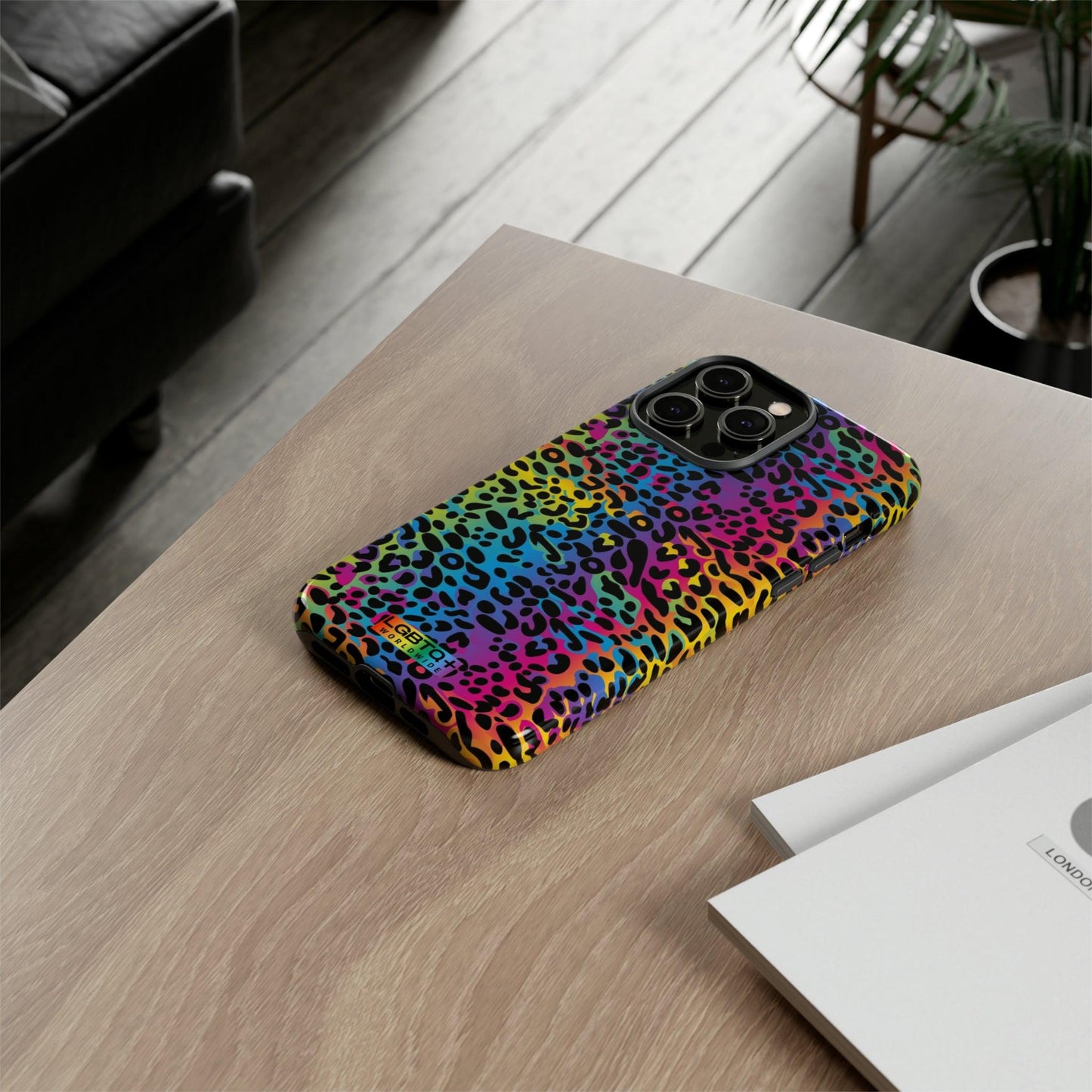 LGBTQWorldwide - ,,LEOPARD" Doppelgehäuse Handyhülle Accessories, Glossy, iPhone Cases, Matte, Phone accessory, Phone Cases, Samsung Cases, Thermo, Valentine's Day Picks lgbtq Bekleidung Accessoires unisex Zubehör