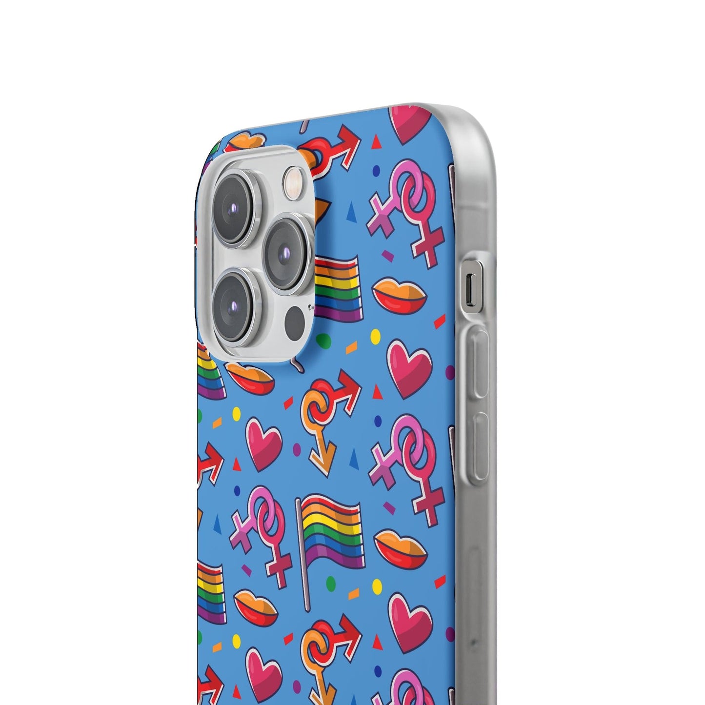 LGBTQWorldwide - ,,FLAGGEN" Flexible Handyhülle Accessories, Case, iPhone, iPhone Cases, Phone accessory, Phone Cases, Samsung Cases, silikon, Valentine's Day promotion lgbtq Bekleidung Accessoires unisex Zubehör