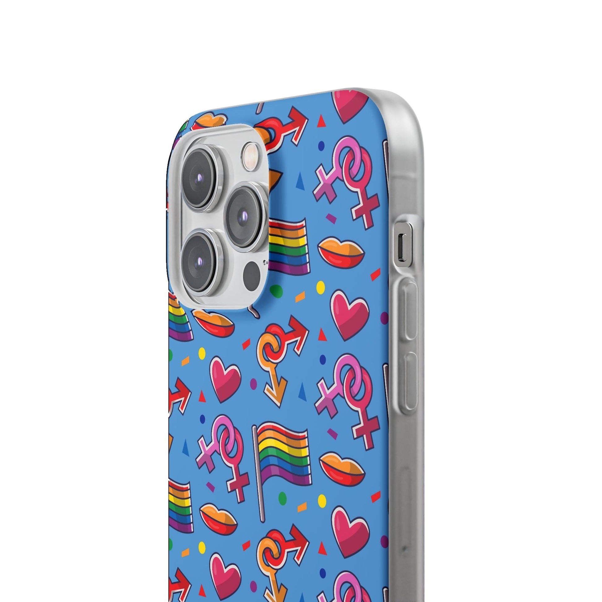 LGBTQWorldwide - ,,FLAGGEN" Flexible Handyhülle Accessories, Case, iPhone, iPhone Cases, Phone accessory, Phone Cases, Samsung Cases, silikon, Valentine's Day promotion lgbtq Bekleidung Accessoires unisex Zubehör