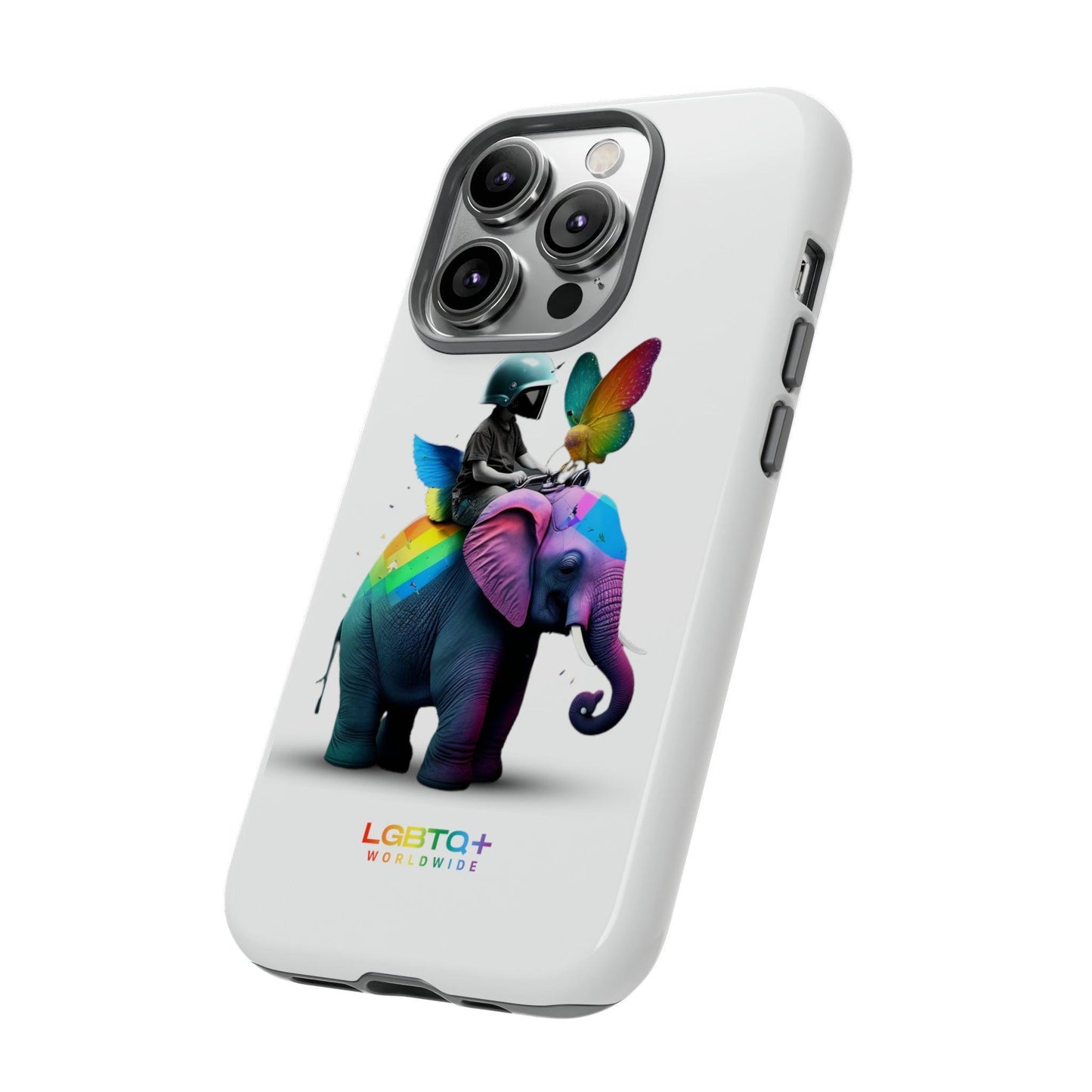 LGBTQWorldwide - ,,SCHMETTERLING" Doppelgehäuse Handyhülle Accessories, Glossy, iPhone Cases, Matte, Phone accessory, Phone Cases, Samsung Cases, tough, Valentine's Day Picks lgbtq Bekleidung Accessoires unisex Zubehör