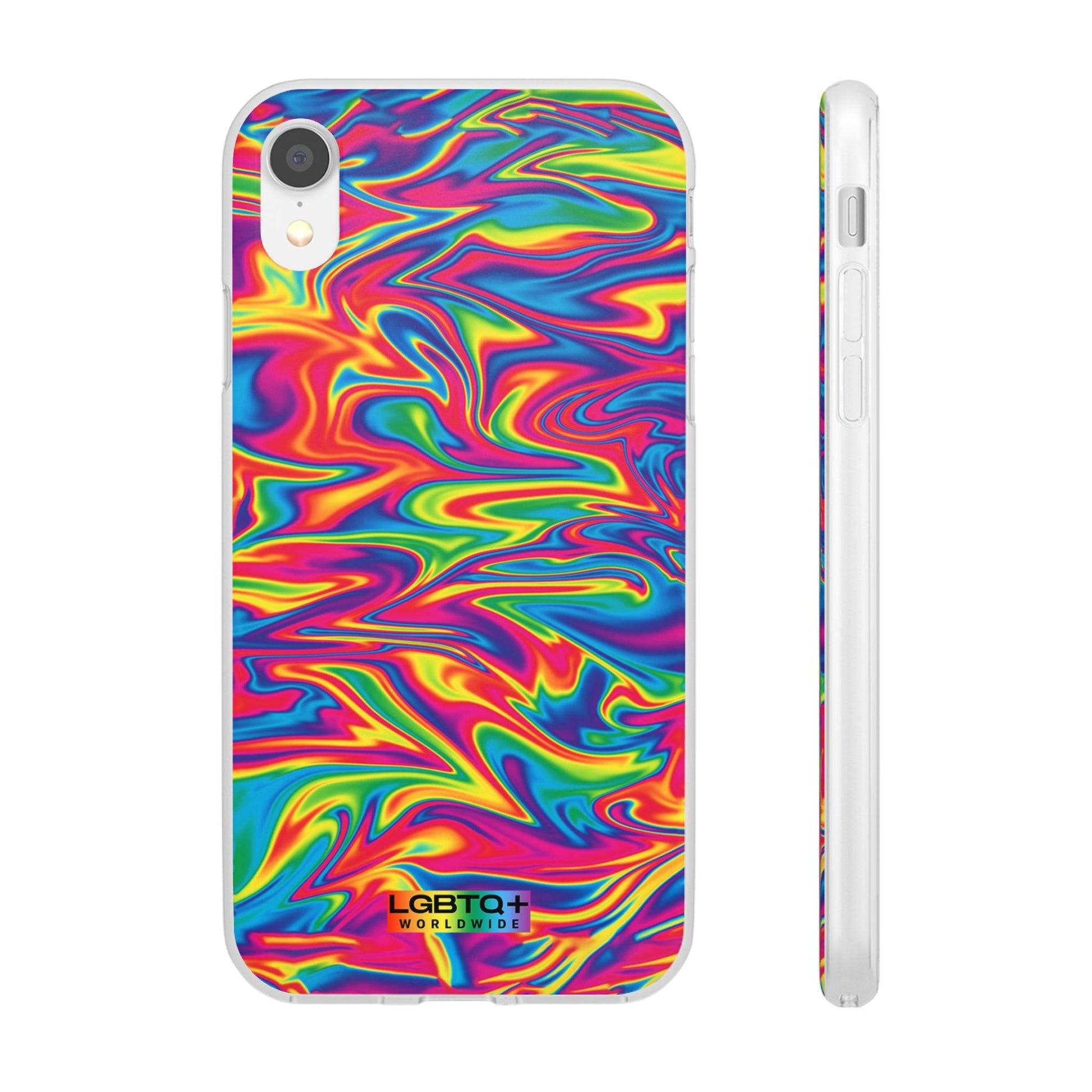 LGBTQWorldwide - ,,ABSTRACT" Flexible Handyhülle Accessories, Case, iPhone, iPhone Cases, Phone accessory, Phone Cases, Samsung Cases, silikon, Valentine's Day promotion lgbtq Bekleidung Accessoires unisex Zubehör