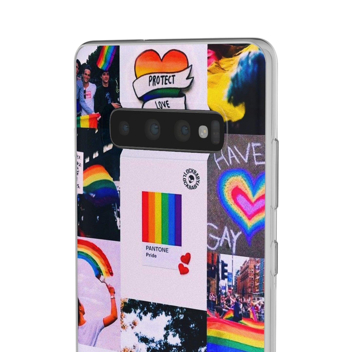 LGBTQWorldwide - ,,REGENBOGEN" Flexible Handyhülle Accessories, Case, iPhone, iPhone Cases, Phone accessory, Phone Cases, Samsung Cases, silikon, Valentine's Day promotion lgbtq Bekleidung Accessoires unisex Zubehör