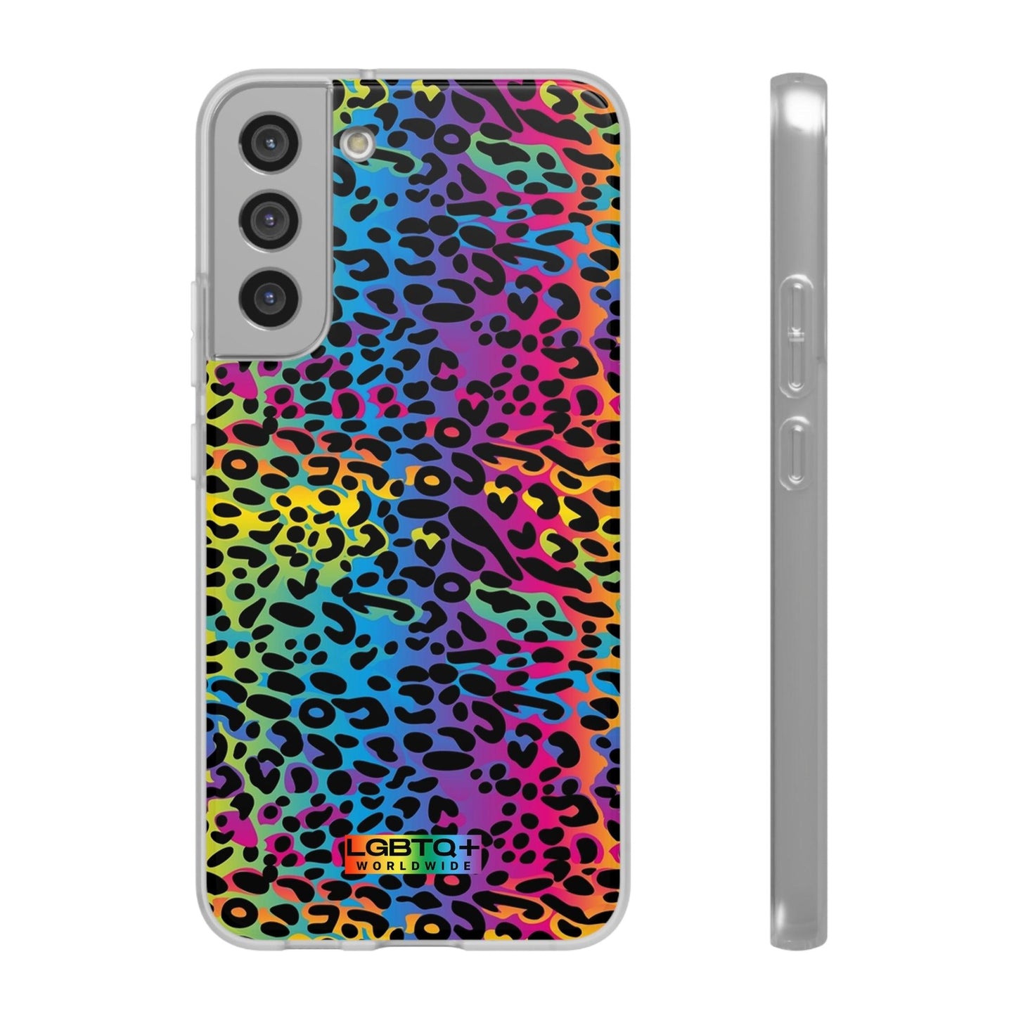 LGBTQWorldwide - ,,LEOPARD" Flexible Handyhülle Accessories, Case, iPhone, iPhone Cases, Phone accessory, Phone Cases, Samsung Cases, silikon, Valentine's Day promotion lgbtq Bekleidung Accessoires unisex Zubehör