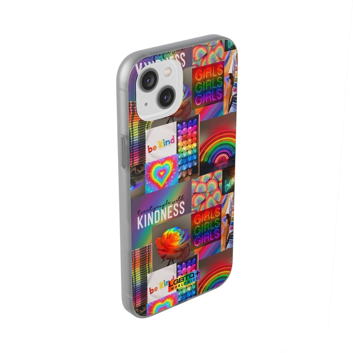 LGBTQWorldwide - ,,FREUNDLICHKEIT" Flexible Handyhülle Accessories, Case, iPhone, iPhone Cases, Phone accessory, Phone Cases, Samsung Cases, silikon, Valentine's Day promotion lgbtq Bekleidung Accessoires unisex Zubehör