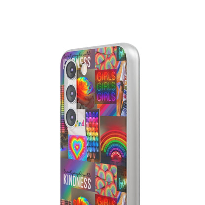 LGBTQWorldwide - ,,FREUNDLICHKEIT" Flexible Handyhülle Accessories, Case, iPhone, iPhone Cases, Phone accessory, Phone Cases, Samsung Cases, silikon, Valentine's Day promotion lgbtq Bekleidung Accessoires unisex Zubehör