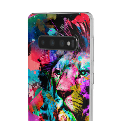 LGBTQWorldwide - ,,STARKER LÖWE" Flexible Handyhülle Accessories, Case, iPhone, iPhone Cases, Phone accessory, Phone Cases, Samsung Cases, silikon, Valentine's Day promotion lgbtq Bekleidung Accessoires unisex Zubehör