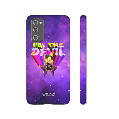 LGBTQWorldwide - ,,I AM THE DEVIL" Doppelgehäuse Handyhülle Accessories, Glossy, iPhone Cases, Matte, Phone accessory, Phone Cases, Samsung Cases, Thermo, Valentine's Day Picks lgbtq Bekleidung Accessoires unisex Zubehör