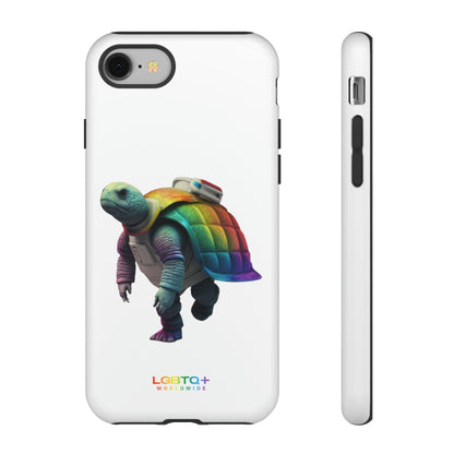 LGBTQWorldwide - ,,SCHILDKRÖTE" Doppelgehäuse Handyhülle Accessories, Glossy, iPhone Cases, Matte, Phone accessory, Phone Cases, Samsung Cases, tough, Valentine's Day Picks lgbtq Bekleidung Accessoires unisex Zubehör