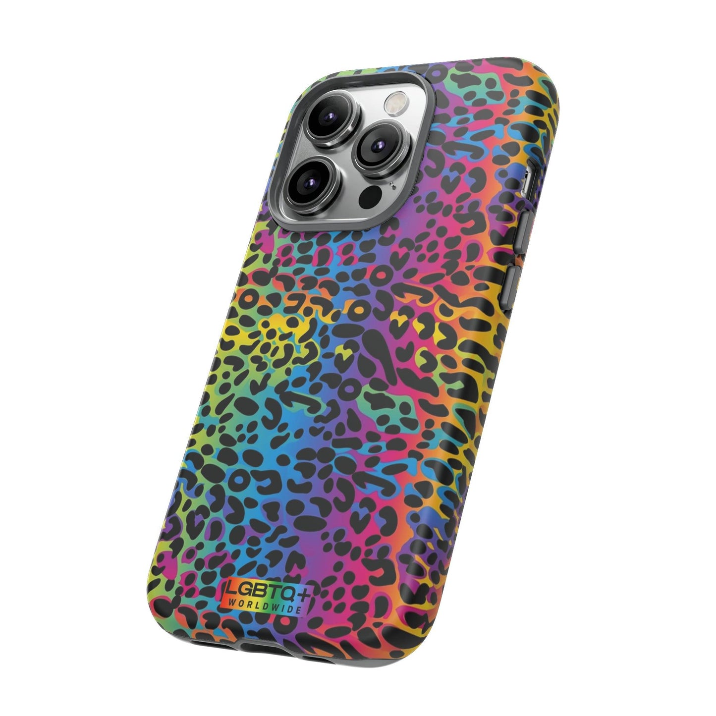 LGBTQWorldwide - ,,LEOPARD" Doppelgehäuse Handyhülle Accessories, Glossy, iPhone Cases, Matte, Phone accessory, Phone Cases, Samsung Cases, Thermo, Valentine's Day Picks lgbtq Bekleidung Accessoires unisex Zubehör