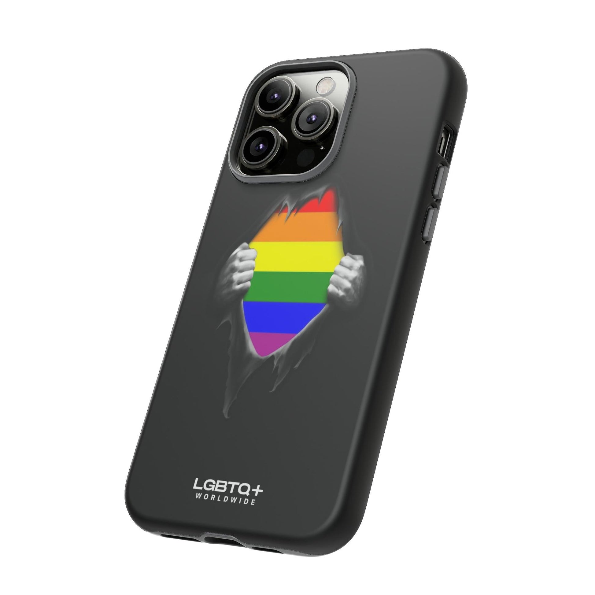 LGBTQWorldwide - ,,SCHWARZES LOCH" Doppelgehäuse Handyhülle Accessories, Glossy, iPhone Cases, Matte, Phone accessory, Phone Cases, Samsung Cases, Thermo, Valentine's Day Picks lgbtq Bekleidung Accessoires unisex Zubehör