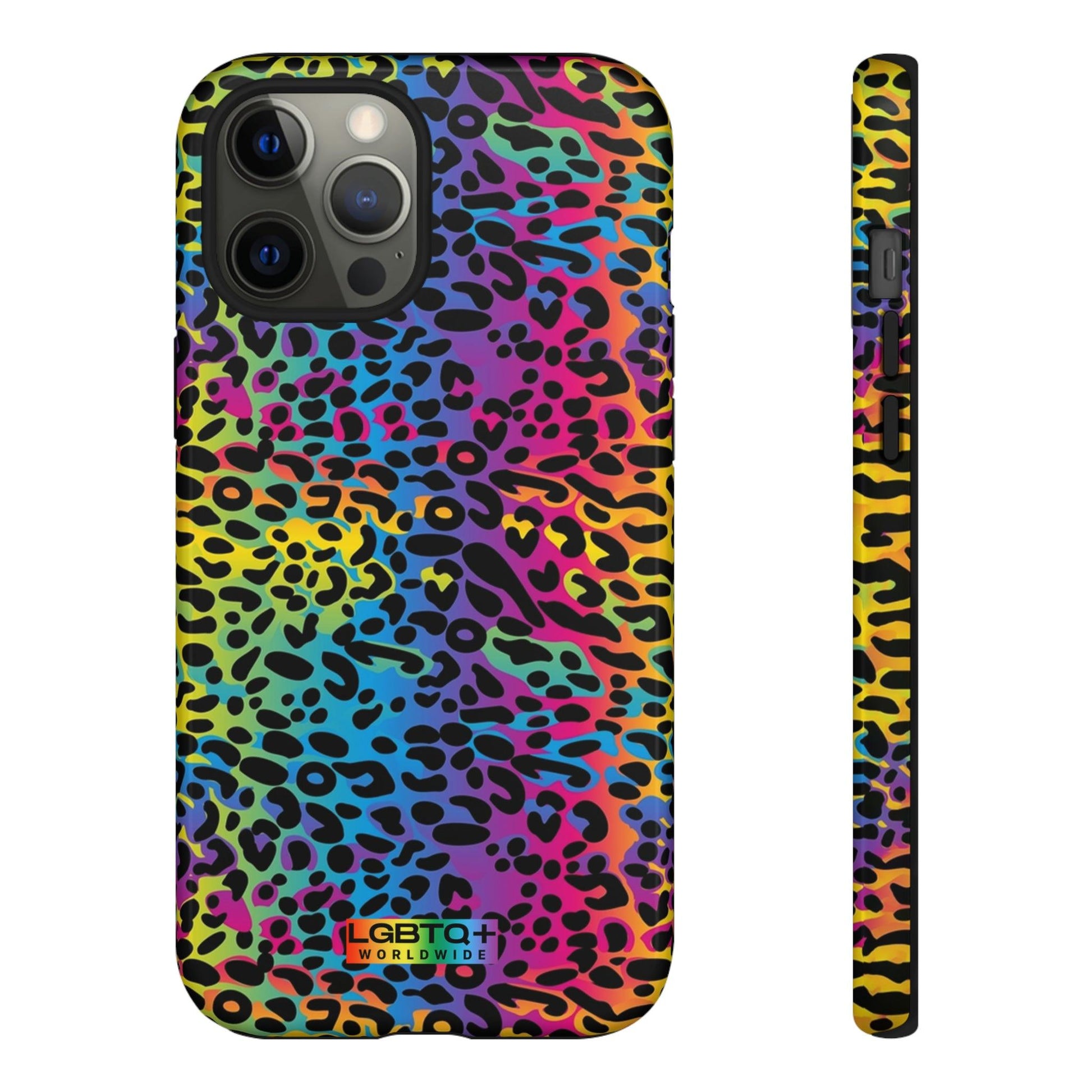 LGBTQWorldwide - ,,LEOPARD" Doppelgehäuse Handyhülle Accessories, Glossy, iPhone Cases, Matte, Phone accessory, Phone Cases, Samsung Cases, Thermo, Valentine's Day Picks lgbtq Bekleidung Accessoires unisex Zubehör