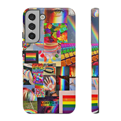 LGBTQWorldwide - ,,FARBEN" Doppelgehäuse Handyhülle Accessories, Glossy, iPhone Cases, Matte, Phone accessory, Phone Cases, Samsung Cases, Thermo, Valentine's Day Picks lgbtq Bekleidung Accessoires unisex Zubehör