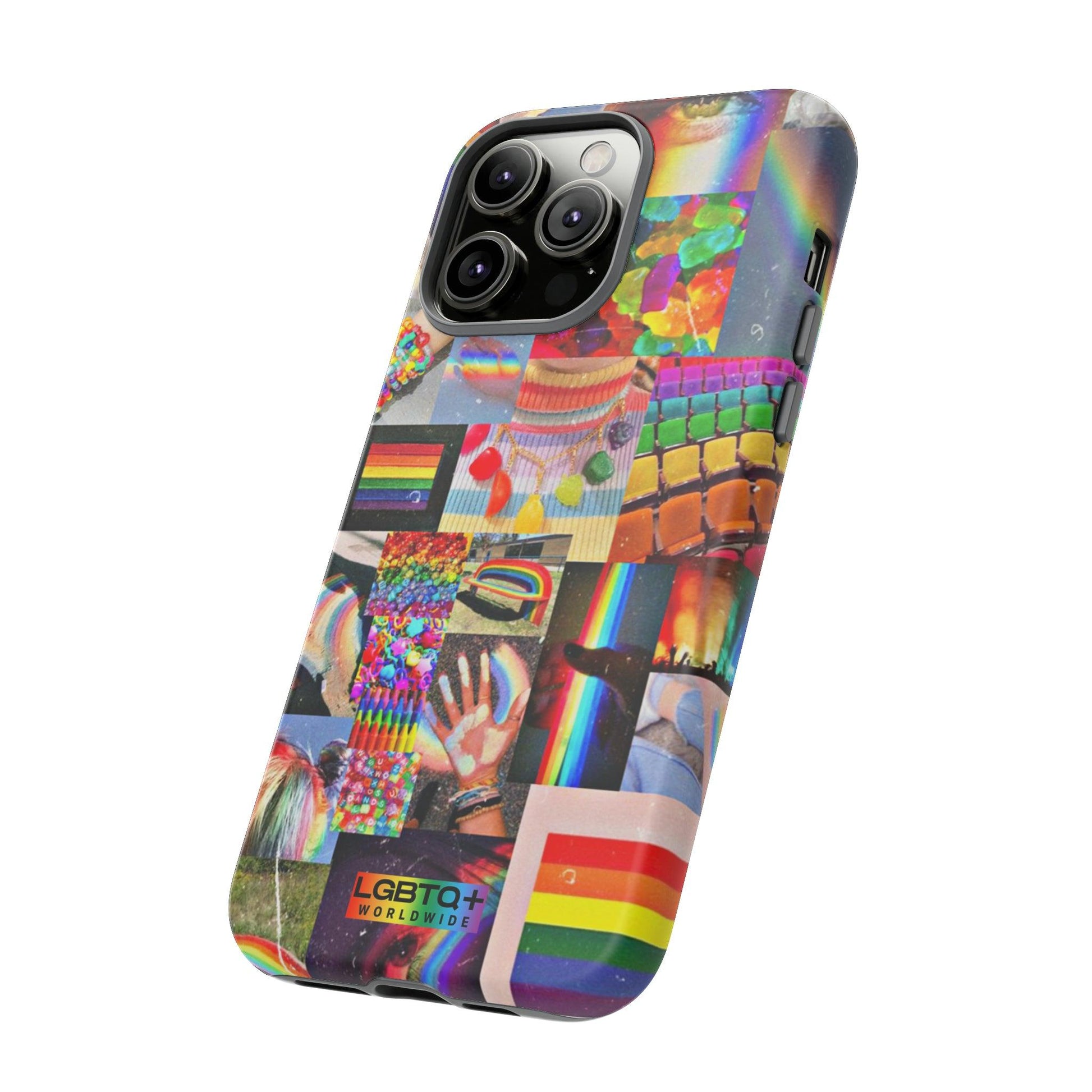 LGBTQWorldwide - ,,FARBEN" Doppelgehäuse Handyhülle Accessories, Glossy, iPhone Cases, Matte, Phone accessory, Phone Cases, Samsung Cases, Thermo, Valentine's Day Picks lgbtq Bekleidung Accessoires unisex Zubehör