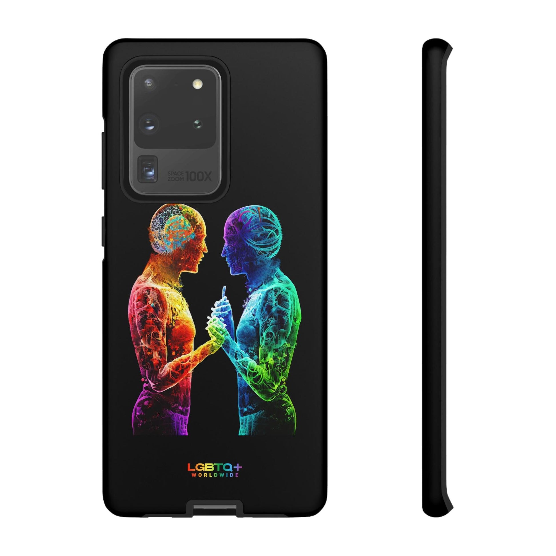 LGBTQWorldwide - ,,ZUSAMMEN" Doppelgehäuse Handyhülle Accessories, Glossy, iPhone Cases, Matte, Phone accessory, Phone Cases, Samsung Cases, tough, Valentine's Day Picks lgbtq Bekleidung Accessoires unisex Zubehör