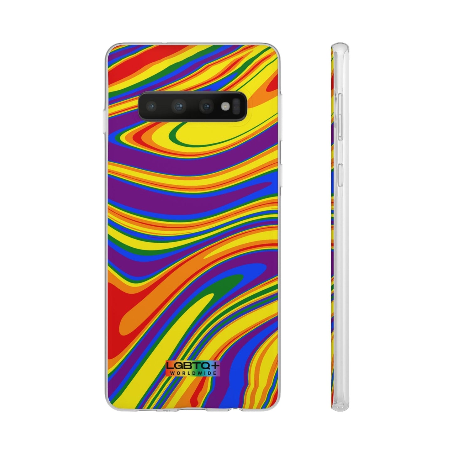 LGBTQWorldwide - ,,FARBEN" Flexible Handyhülle Accessories, Case, iPhone, iPhone Cases, Phone accessory, Phone Cases, Samsung Cases, silikon, Valentine's Day promotion lgbtq Bekleidung Accessoires unisex Zubehör