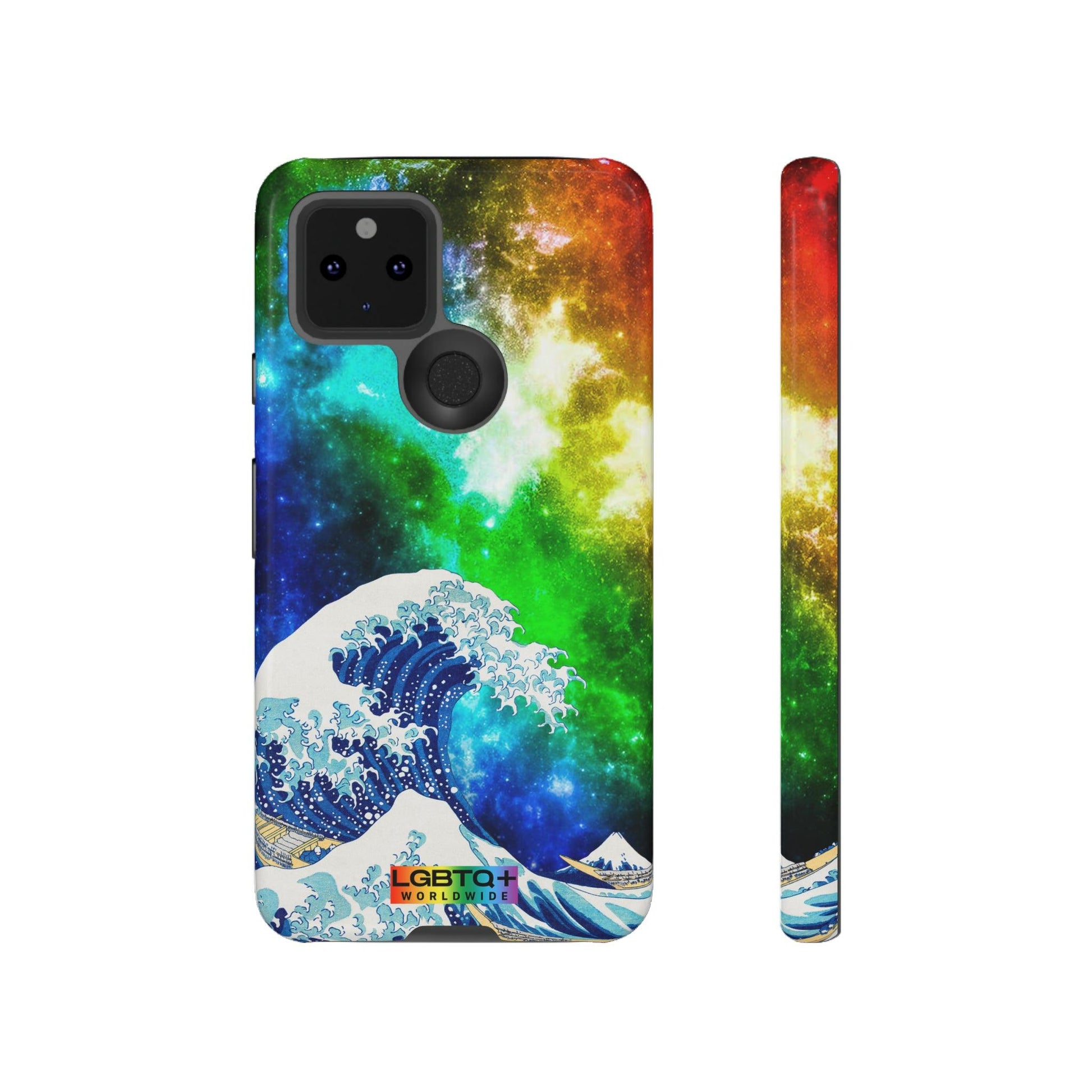 LGBTQWorldwide - ,,WELLE" Doppelgehäuse Handyhülle Accessories, Glossy, iPhone Cases, Matte, Phone accessory, Phone Cases, Samsung Cases, Thermo, Valentine's Day Picks lgbtq Bekleidung Accessoires unisex Zubehör