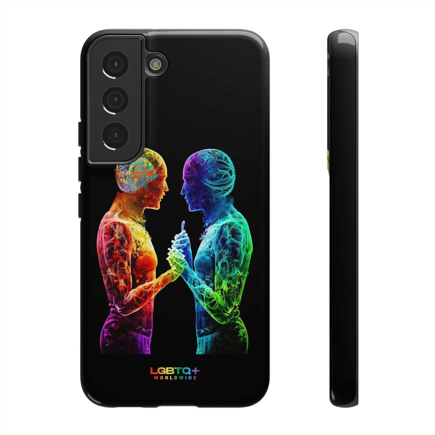 LGBTQWorldwide - ,,ZUSAMMEN" Doppelgehäuse Handyhülle Accessories, Glossy, iPhone Cases, Matte, Phone accessory, Phone Cases, Samsung Cases, tough, Valentine's Day Picks lgbtq Bekleidung Accessoires unisex Zubehör