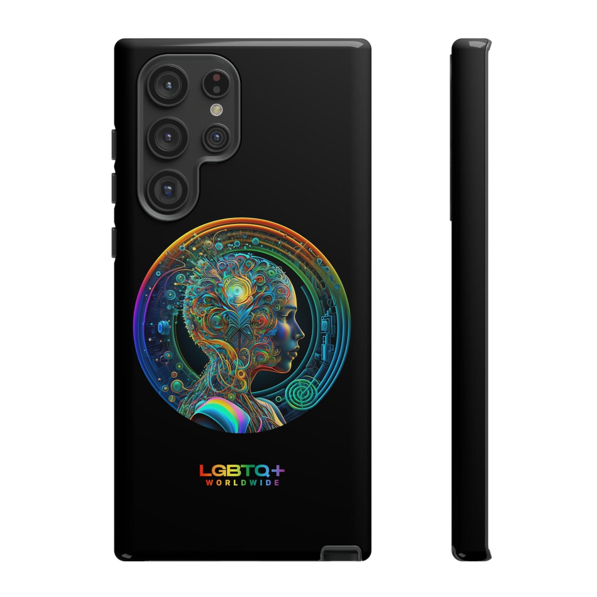 LGBTQWorldwide - ,,INTELLIGENT" Doppelgehäuse Handyhülle Accessories, Glossy, iPhone Cases, Matte, Phone accessory, Phone Cases, Samsung Cases, tough, Valentine's Day Picks lgbtq Bekleidung Accessoires unisex Zubehör