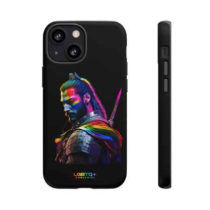 LGBTQWorldwide - ,,SAMURAI" Doppelgehäuse Handyhülle Accessories, Glossy, iPhone Cases, Matte, Phone accessory, Phone Cases, Samsung Cases, tough, Valentine's Day Picks lgbtq Bekleidung Accessoires unisex Zubehör