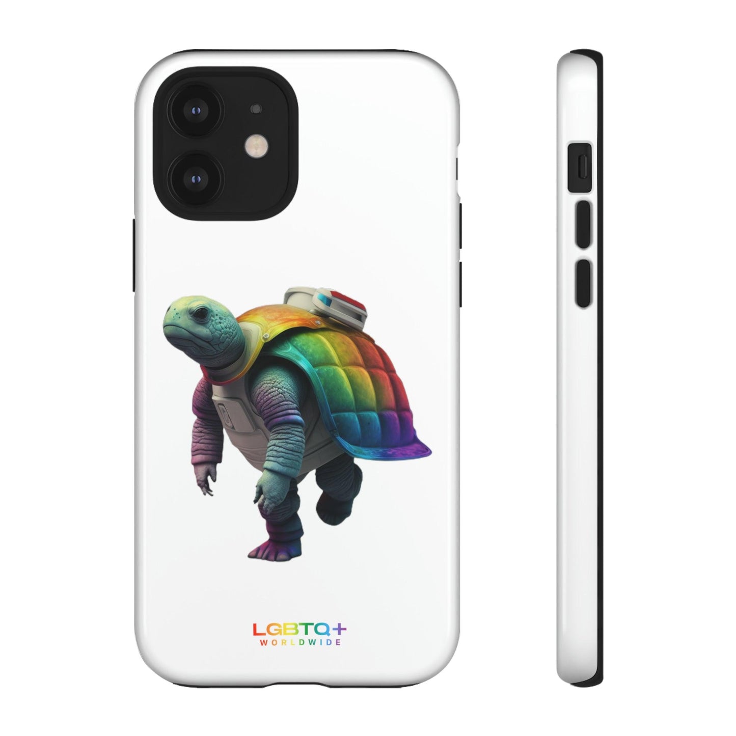 LGBTQWorldwide - ,,SCHILDKRÖTE" Doppelgehäuse Handyhülle Accessories, Glossy, iPhone Cases, Matte, Phone accessory, Phone Cases, Samsung Cases, tough, Valentine's Day Picks lgbtq Bekleidung Accessoires unisex Zubehör